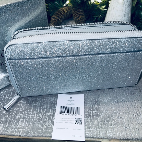 NWT Kate Spade Boxed Large Continental Large Lunar Light Wallet-FREE SHIPPING - Picture 5 of 5